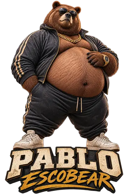 Pablo Escobear character art
