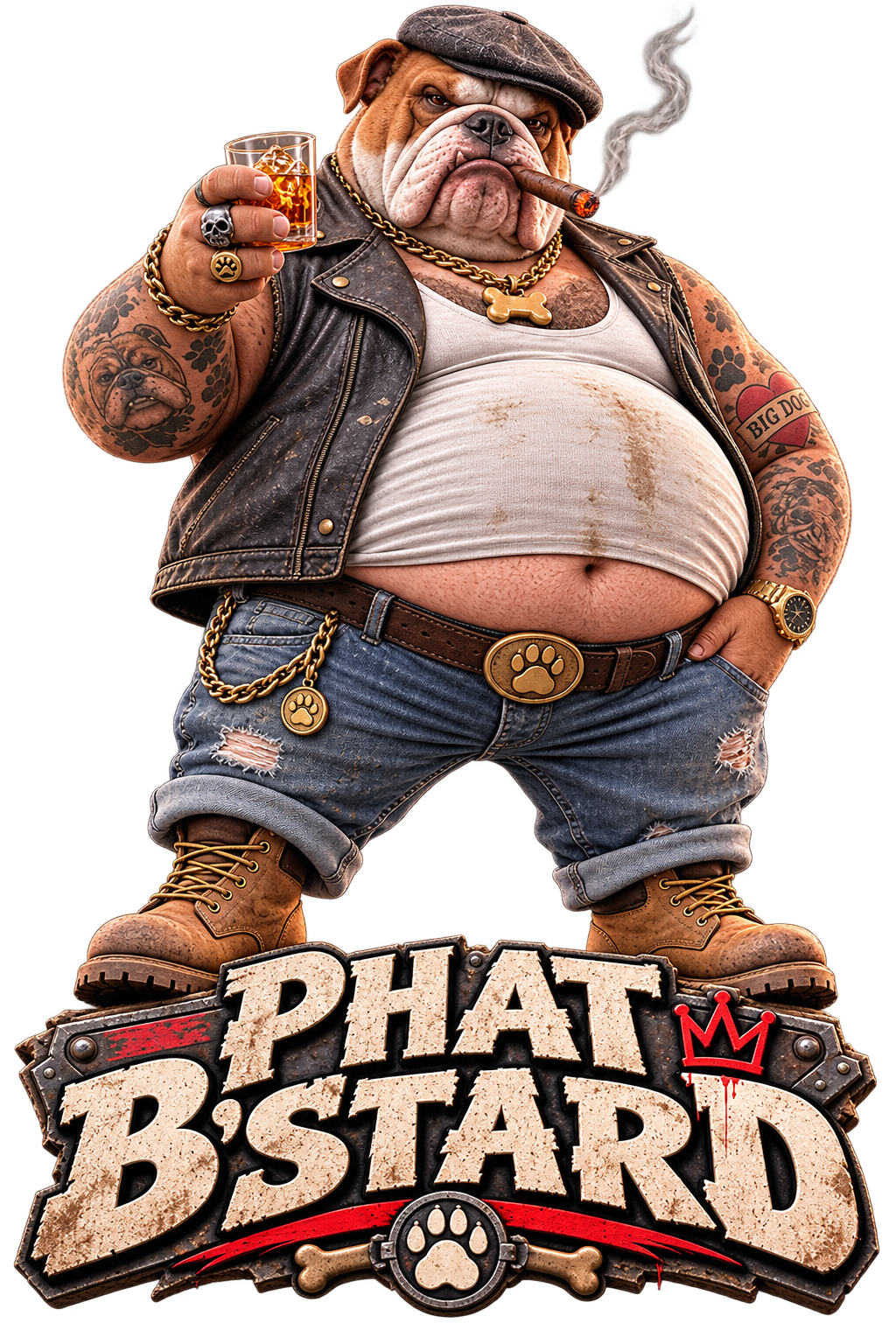 Phat B'stard character art
